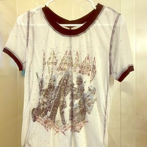 Vintage Def Leppard T Shirt - Size Small